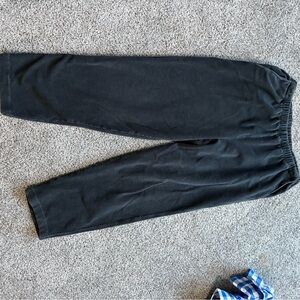 Lands' End Women's Black Lounge Pants